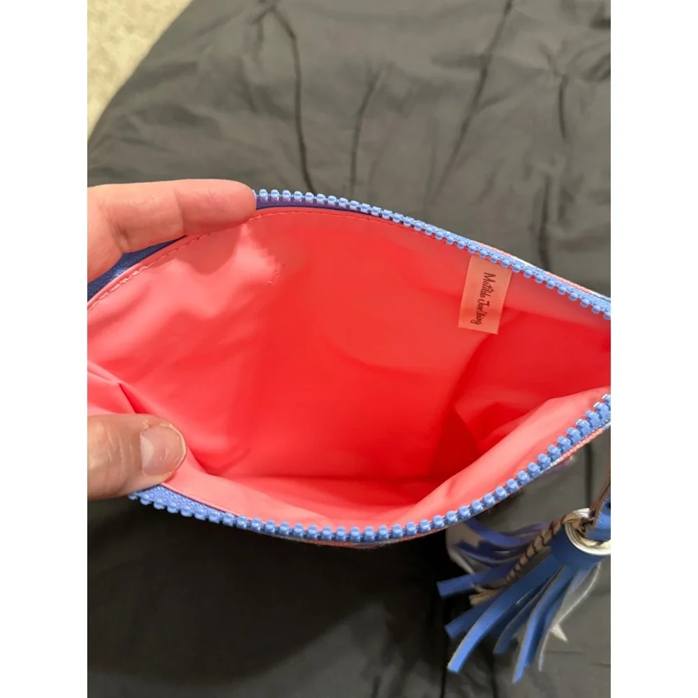 Matilda Jane The Adventure Begins Waterproof Large‎ Zippered Pouch New With Tags